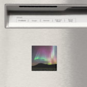 オーロラボレリス |アラスカ、アラスカ・ブルックス山脈 マグネット (インサイチュ (食洗機))