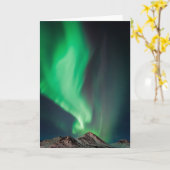 オーロラボレリス |アラスカ,アンカレッジ カード (黄色い花)
