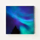 オーロラボレリス |カナダOntario Sudbury ノートブック (裏面)