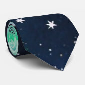 オーロラボレリス、グリーン&パープルパターン ネクタイ (ロール)