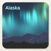 オーロラボレリス スクエアペーパーコースター (正面)