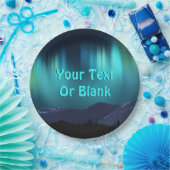 オーロラボレリス ペーパープレート (パーティー)