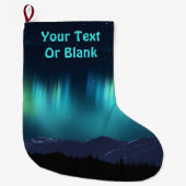 オーロラボレリス ラージクリスマスストッキング (正面)