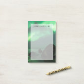 オーロラボレリス |ロフォテンビーチノルウェー ポストイット (デスク上)