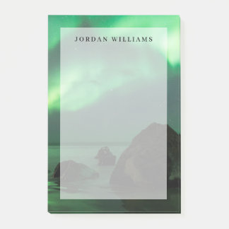 オーロラボレリス |ロフォテンビーチノルウェー ポストイット