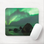 オーロラボレリス |ロフォテンビーチノルウェー マウスパッド (マウス)