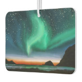 オーロラボレリス – 油彩画 カーエアーフレッシュナー (左)