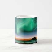 オーロラボレリス – 油彩画 コーヒーマグカップ (中央)