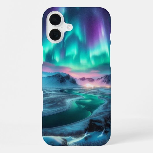 オーロラボレリス iPhoneケース (裏面)