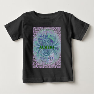 オーロラマタタアートプリント ベビーTシャツ