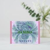 オーロラマタタアートプリント ポストカード (スタンド正面)