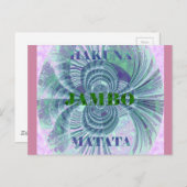 オーロラマタタアートプリント ポストカード (正面/裏面)