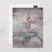 オーロラマーメイドポストカード ポストカード (正面/裏面)