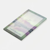 オーロラライトがラグーンを反射 |アイスランド ポストイット (アングル)