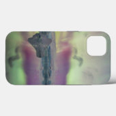 オーロラライトがラグーンを反射 |アイスランド Case-Mate iPhoneケース (裏面 (横))