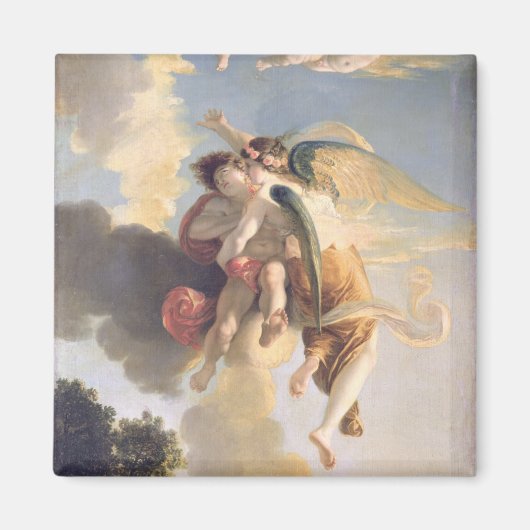 オーロラ上昇中の天国 マグネット (正面)