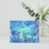 オーロラ入り谷はがき シーズンポストカード (スタンド正面)