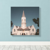 オーロラ南アフリカSAアーキテクチャ自然 キャンバスプリント (インサイチュ (ウッドフロア))