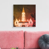 オーロラ南アフリカSAアーキテクチャ自然 キャンバスプリント (インサイチュ (リビング))