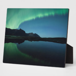 オーロラ反射 フォトプラーク