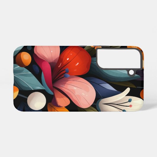 オーロラ場 SAMSUNG GALAXYケース (裏面横)