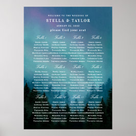 オーロラ座席表 ポスター