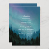 オーロラ披露宴カード エンクロージャーカード (正面/裏面)