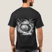 オーロラ星形 Tシャツ (裏面)