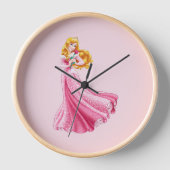 オーロラ時計 壁時計 (正面)