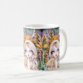 "オーロラ森"のマグ コーヒーマグカップ (正面右)