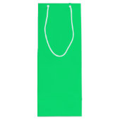 オーロラ緑の色名 ワインギフトバッグ (裏面)