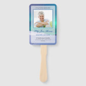 オーロラ葬儀プログラム記念式典 ハンドファン (正面)