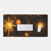 オーロラ遺憾 デスクマット (キーボード&マウス)