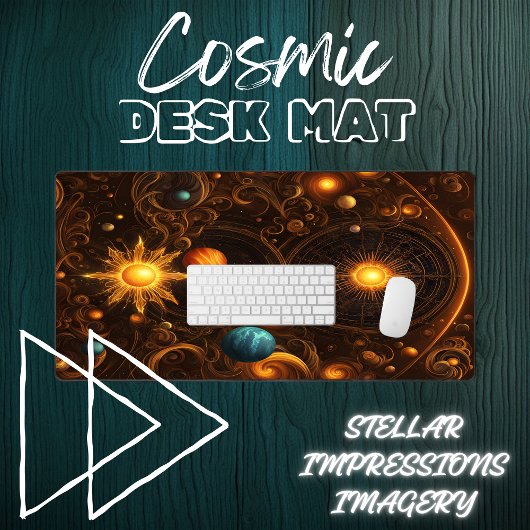 オーロラ遺憾 デスクマット