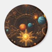 オーロラ遺憾 マグネット (正面)