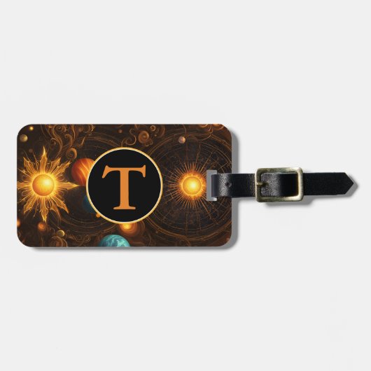 オーロラ遺憾 ラゲッジタグ (正面横)