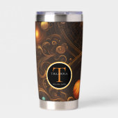 オーロラ遺憾 保温保冷タンブラー (正面)