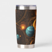 オーロラ遺憾 保温保冷タンブラー (背面)