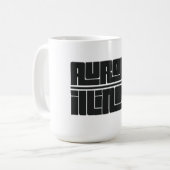 オーロラ - イリノイ州 コーヒーマグカップ (正面左)