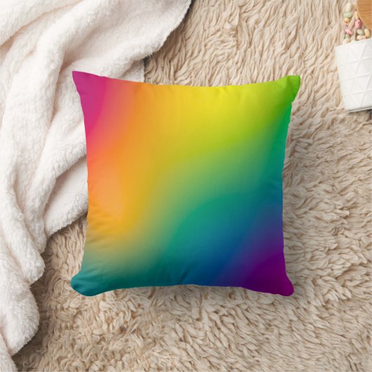 オーロラ クッション (ブランケット)