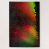 オーロラ・ボレアリスと木 ジグソーパズル (縦)