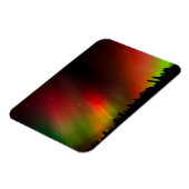 オーロラ・ボレアリスと木 マグネット (左側)