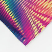 「オーロラ・ボレアリスオーバーリフレクション・レイク」 フリースブランケット (角)