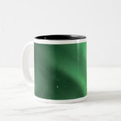 オーロラ·ボレアリス·ノーザン·ライト ツートーンマグカップ (正面左)