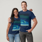 オーロラ・ボレアリス 北極光 Tシャツ (ユニセックス)