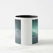 オーロラ·ボレアリス、1月17日/18日、パルマーの近く マグカップ (中央)