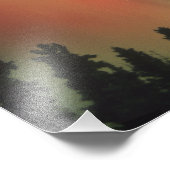 オーロラ・ボレリス、ノーザンライト、フェアバンクス フォトプリント            (角)