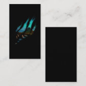 オーロラ・ボレーリス・アラスカ・ナイト 名刺 (正面/裏面)