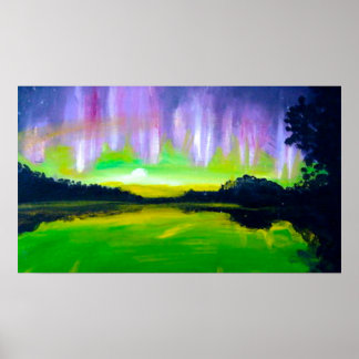 オーロラ ポスター