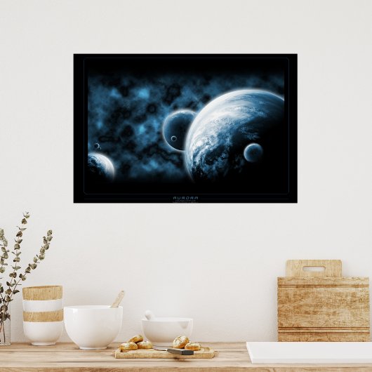オーロラ ポスター (キッチン)
